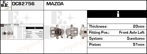 EDR Pidurisadul DC82832