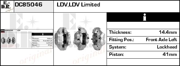 EDR Pidurisadul DC884650