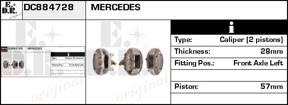 EDR Pidurisadul DC885062