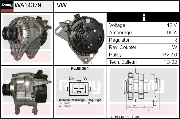 EDR Generaator WA14910