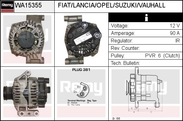 EDR Generaator WA22921