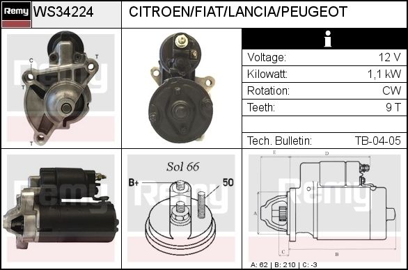 EDR Starter WS34989