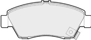 EEC Piduriklotsi komplekt,ketaspidur BRP0815