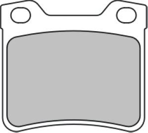 EEC Комплект тормозных колодок, дисковый тормоз BRP0906
