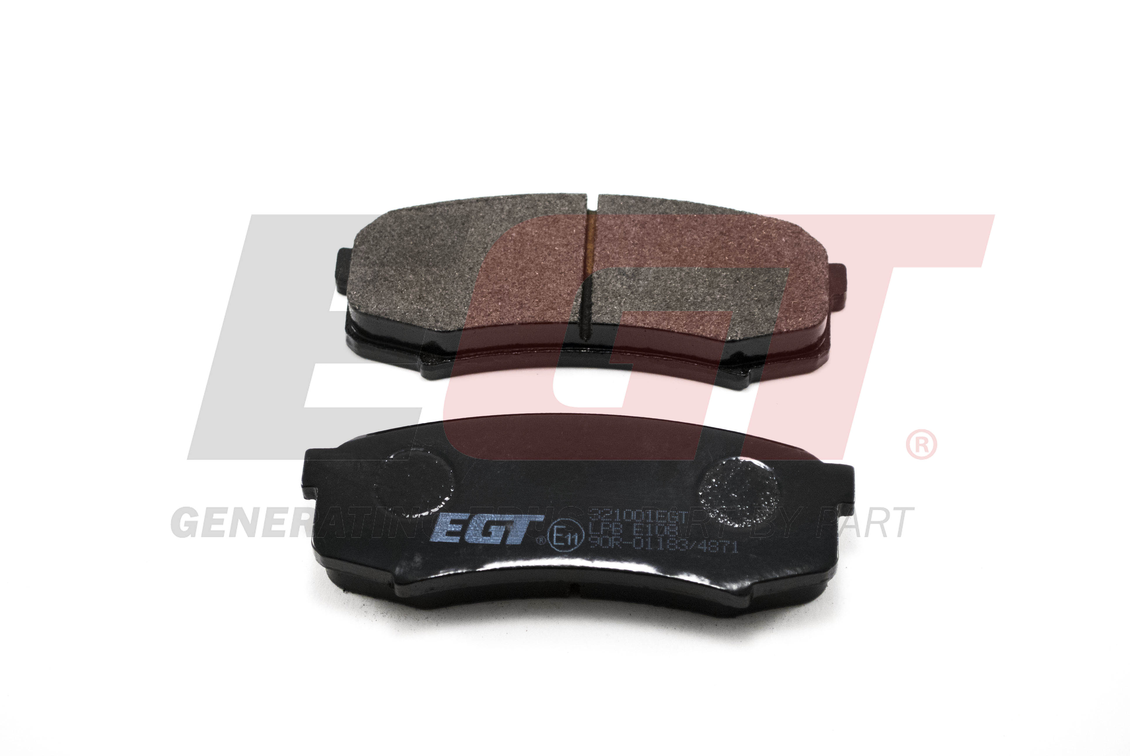 EGT Комплект тормозных колодок, дисковый тормоз 321001EGT