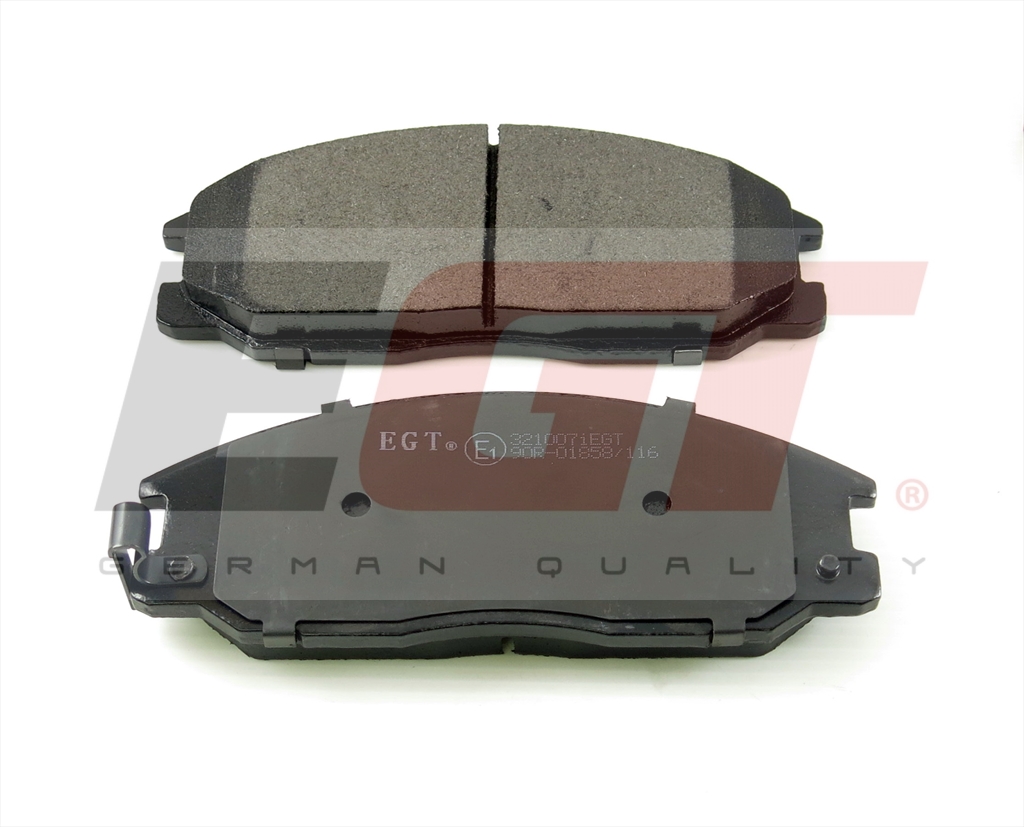EGT Комплект тормозных колодок, дисковый тормоз 321007IEGT
