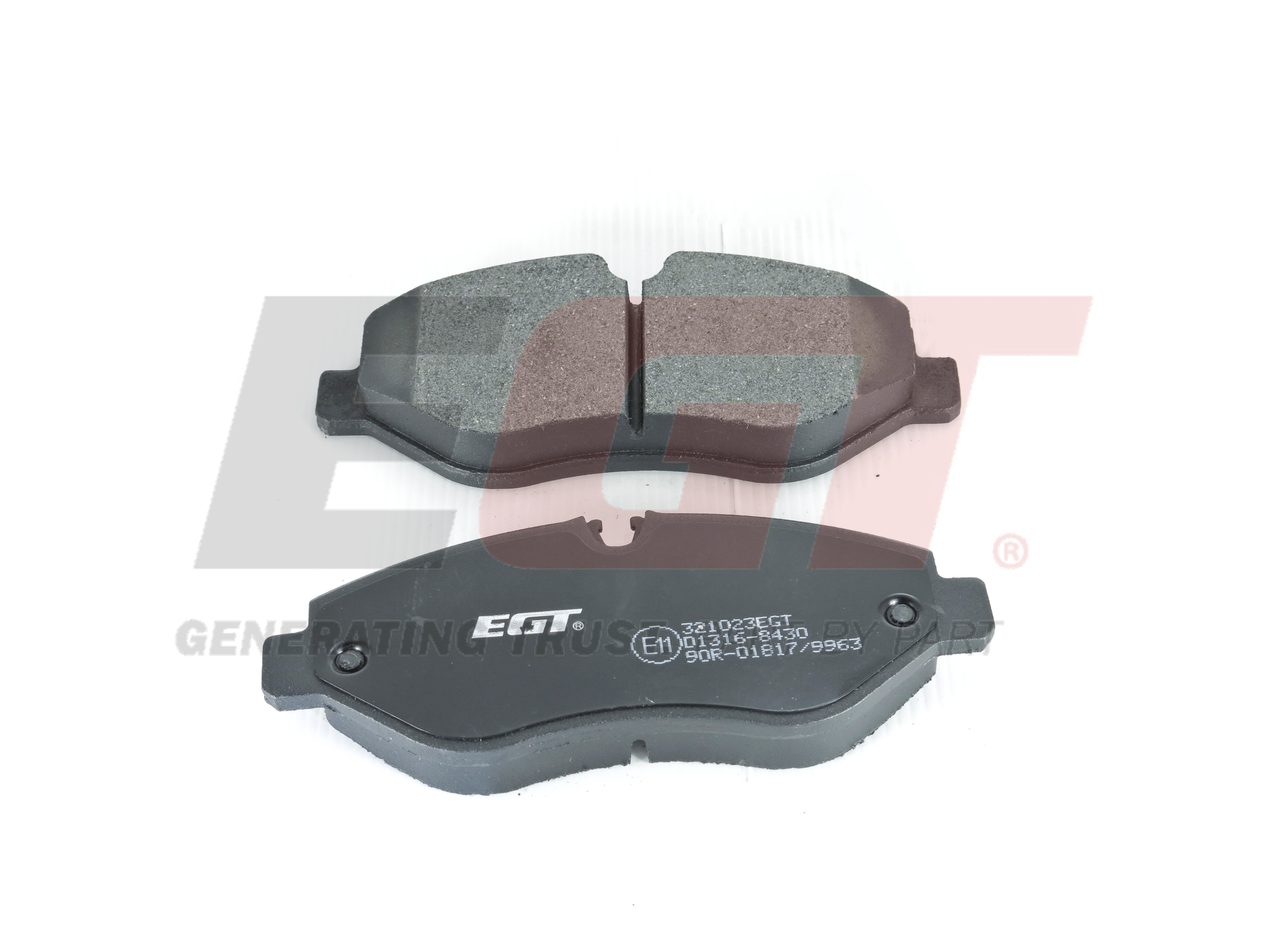EGT Комплект тормозных колодок, дисковый тормоз 321023EGT