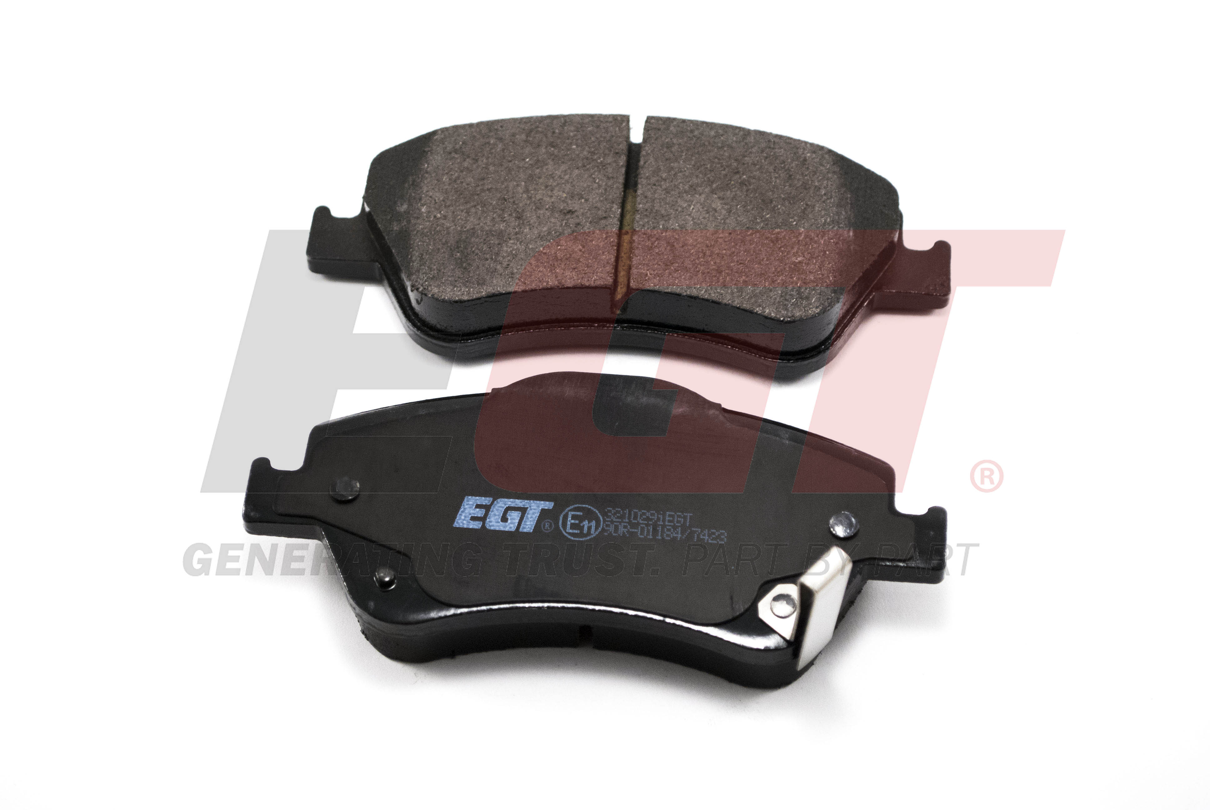 EGT Комплект тормозных колодок, дисковый тормоз 321029IEGT