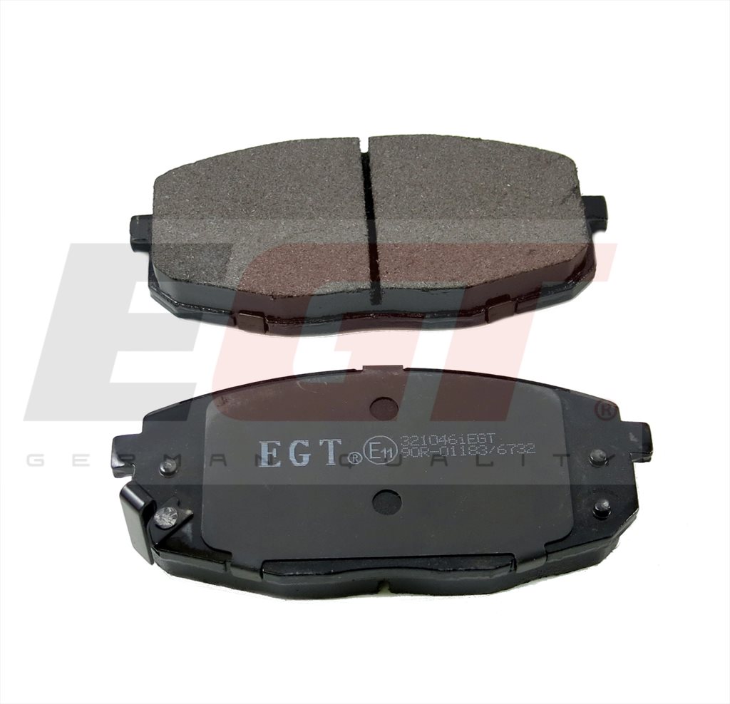 EGT Комплект тормозных колодок, дисковый тормоз 321046IEGT