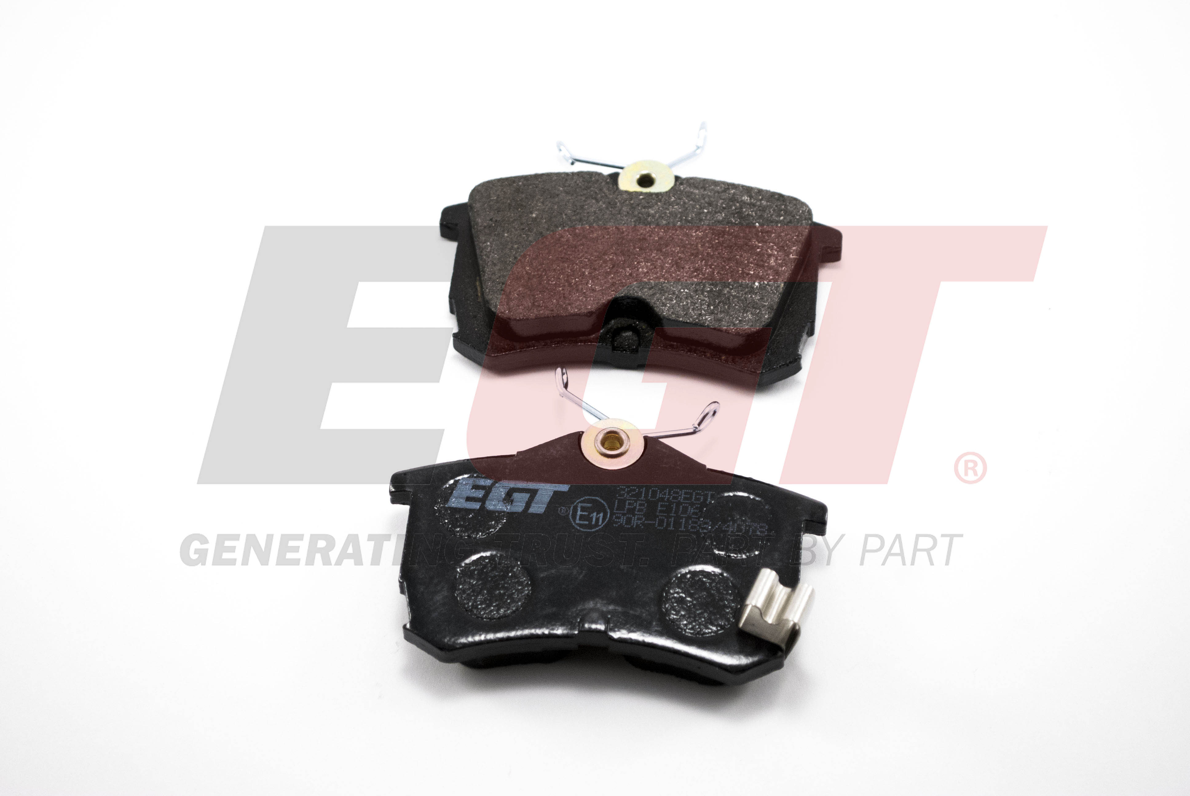 EGT Комплект тормозных колодок, дисковый тормоз 321048EGT