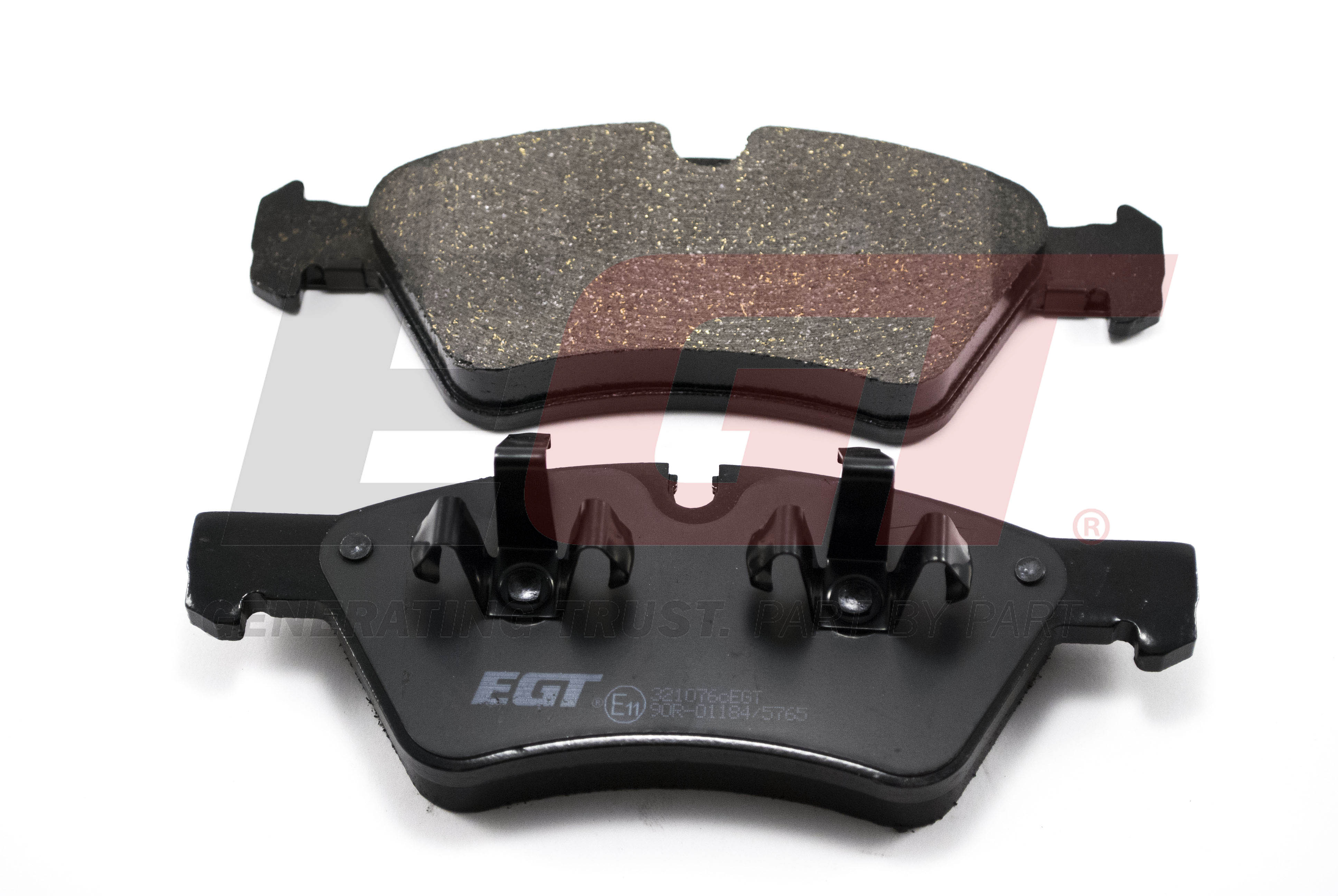 EGT Комплект тормозных колодок, дисковый тормоз 321076CEGT