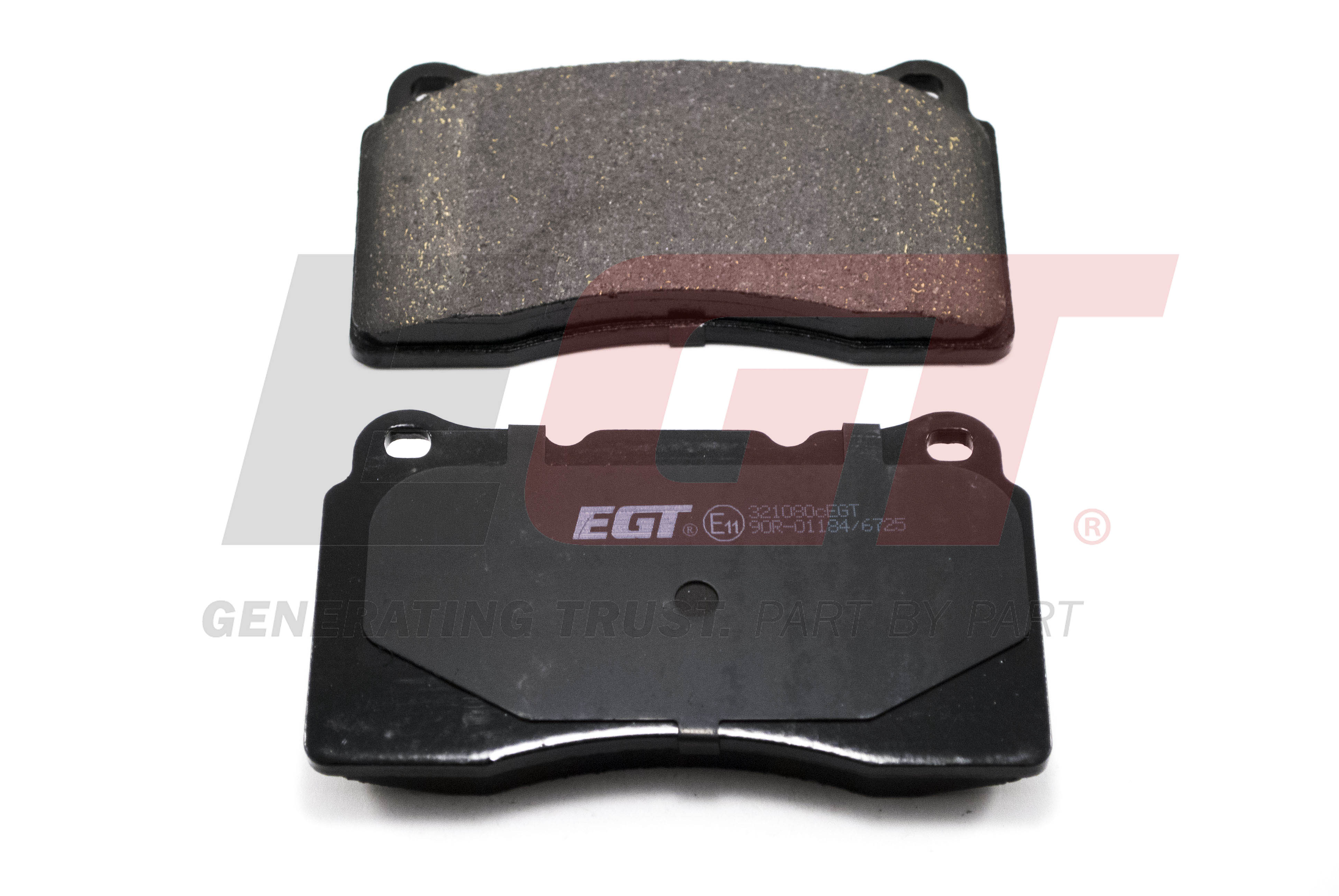 EGT Комплект тормозных колодок, дисковый тормоз 321080CEGT