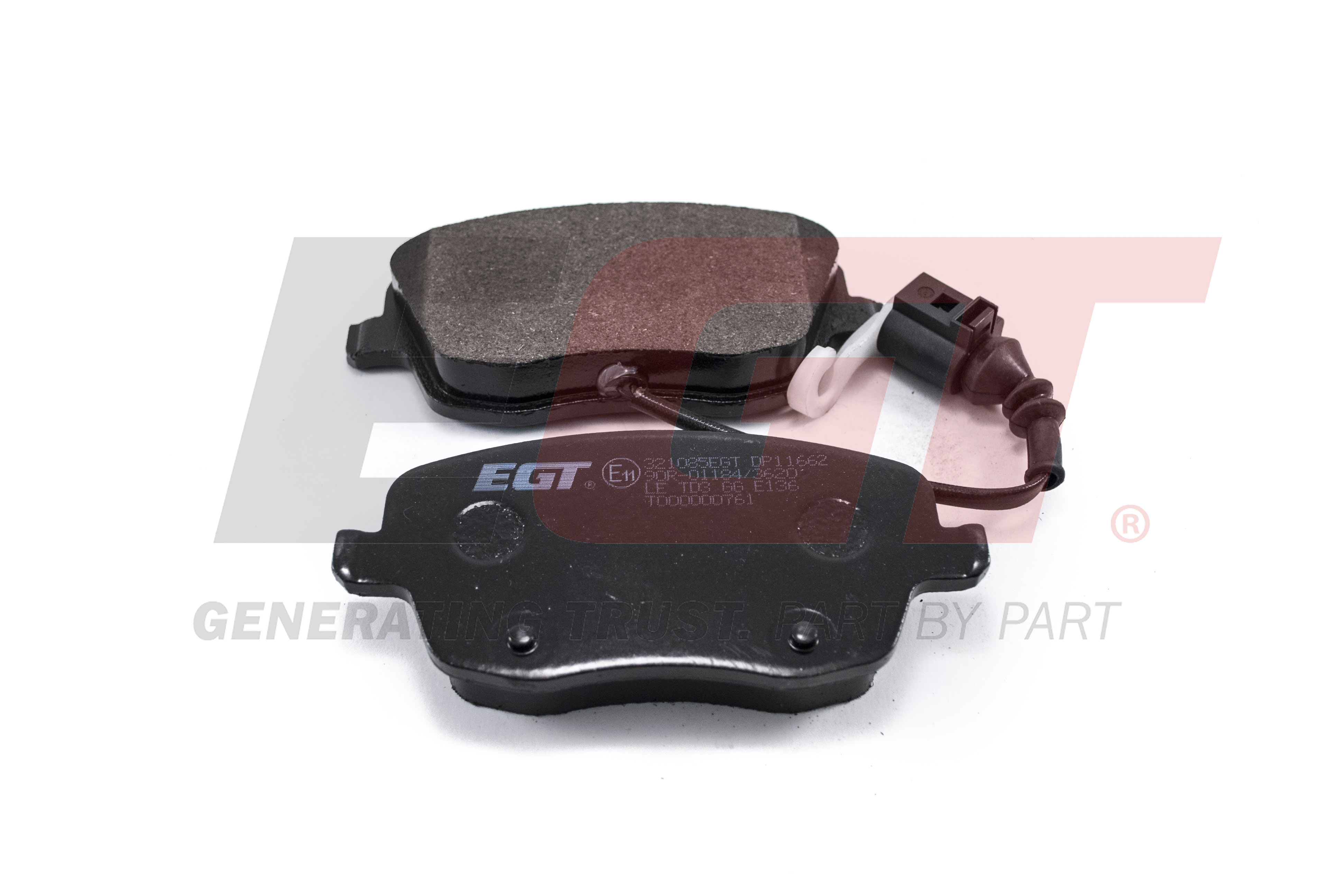 EGT Комплект тормозных колодок, дисковый тормоз 321085EGT