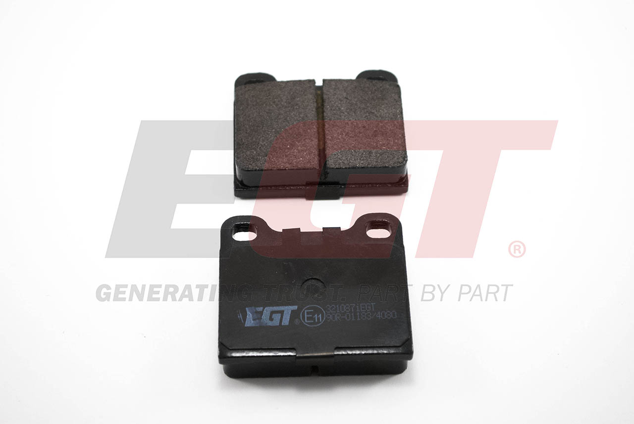 EGT Комплект тормозных колодок, дисковый тормоз 321087IEGT