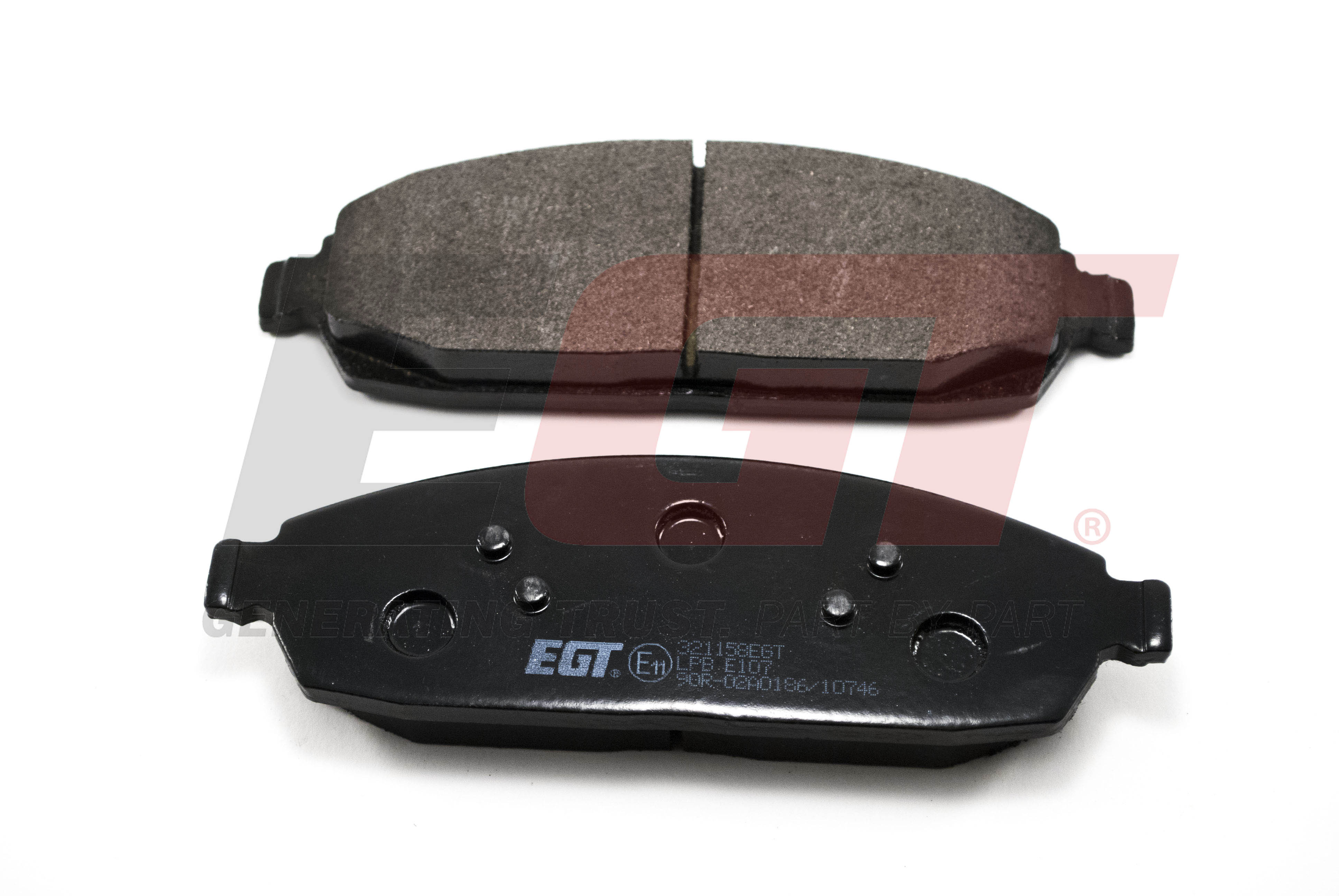 EGT Комплект тормозных колодок, дисковый тормоз 321158EGT