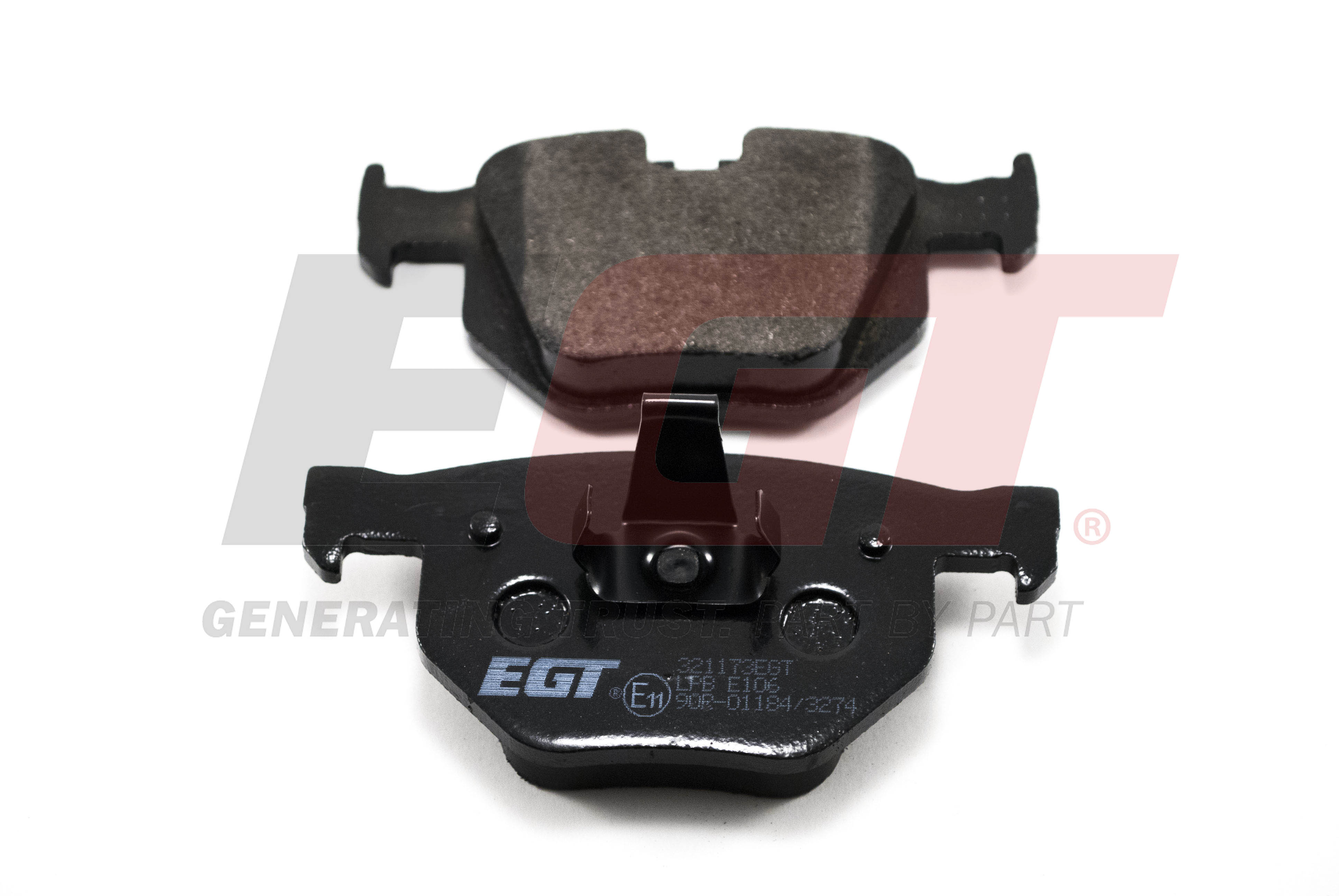 EGT Комплект тормозных колодок, дисковый тормоз 321173EGT