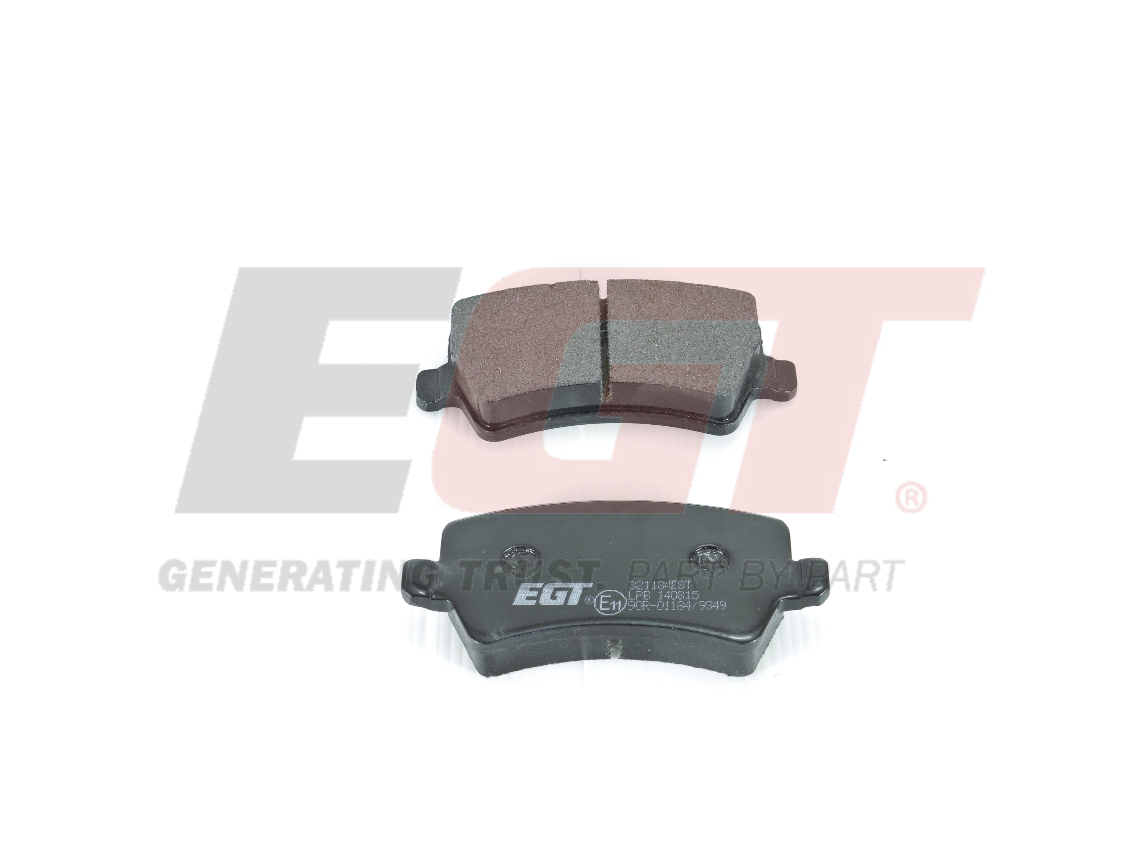 EGT Комплект тормозных колодок, дисковый тормоз 321184EGT