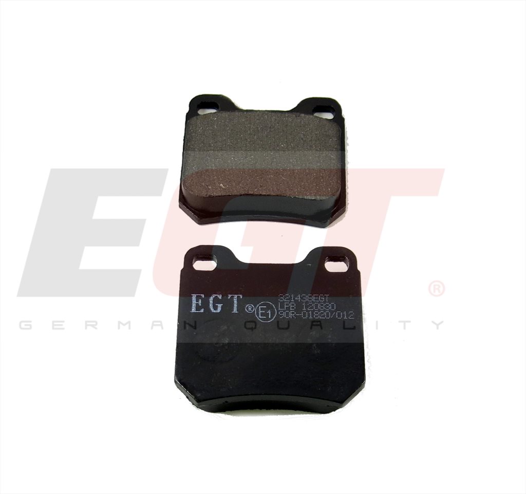 EGT Комплект тормозных колодок, дисковый тормоз 321438EGT