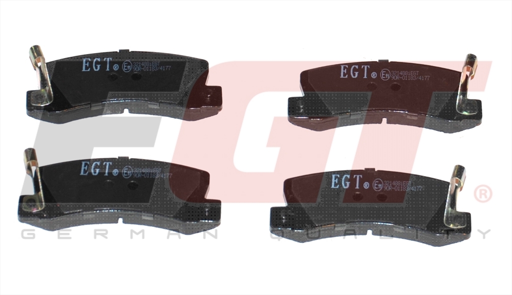 EGT Комплект тормозных колодок, дисковый тормоз 321488IEGT