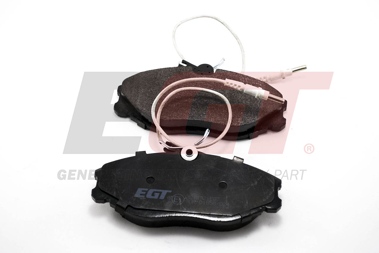EGT Комплект тормозных колодок, дисковый тормоз 321492IEGT