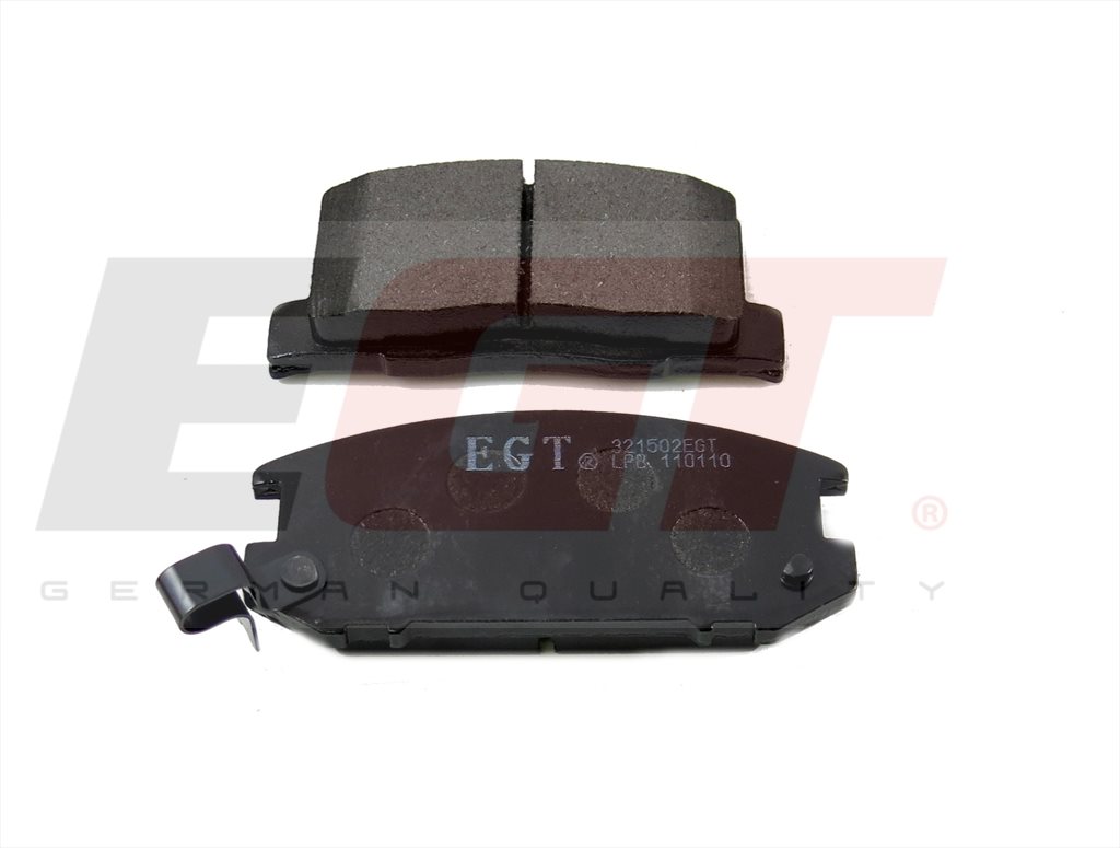 EGT Комплект тормозных колодок, дисковый тормоз 321502EGT