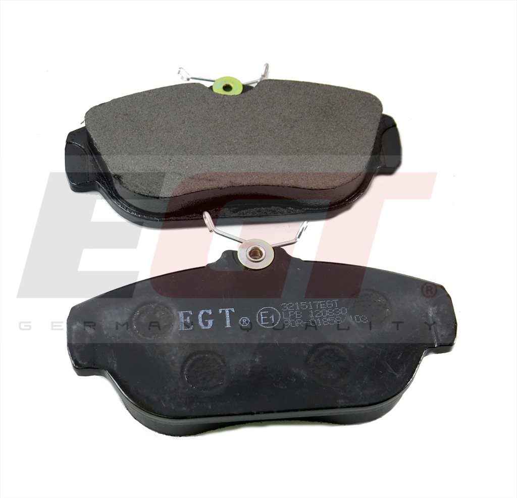 EGT Комплект тормозных колодок, дисковый тормоз 321517EGT