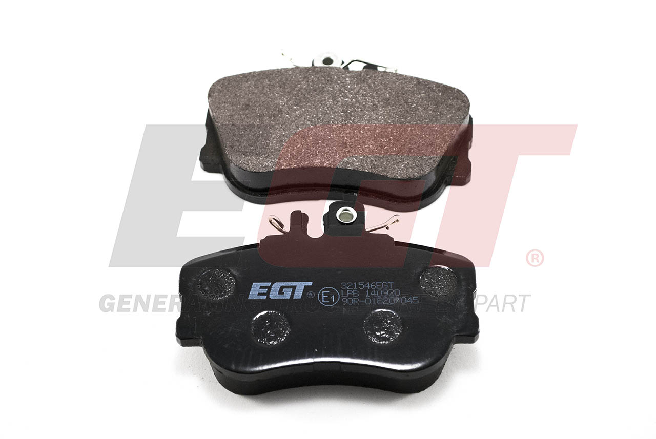 EGT Комплект тормозных колодок, дисковый тормоз 321546EGT