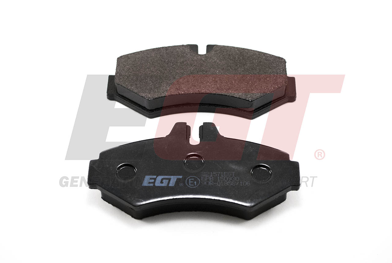 EGT Комплект тормозных колодок, дисковый тормоз 321571EGT