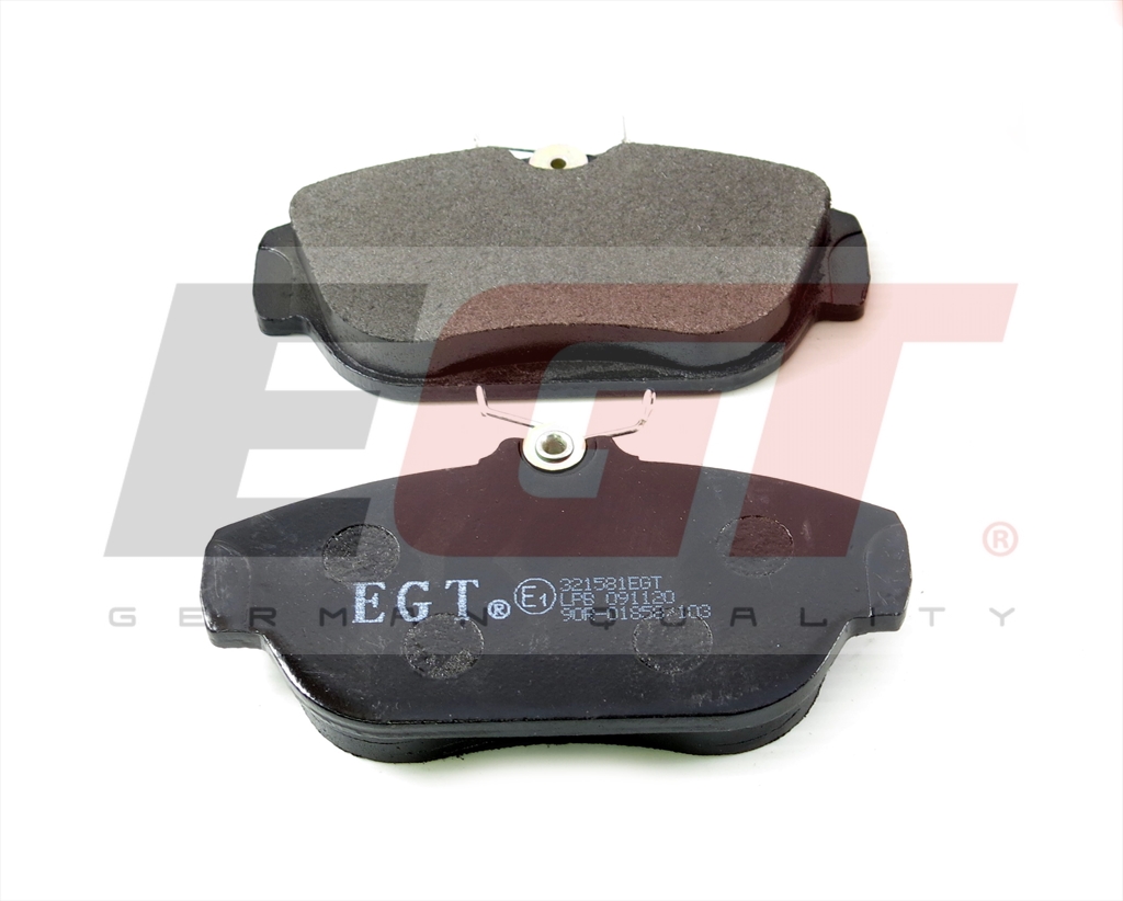 EGT Комплект тормозных колодок, дисковый тормоз 321581EGT