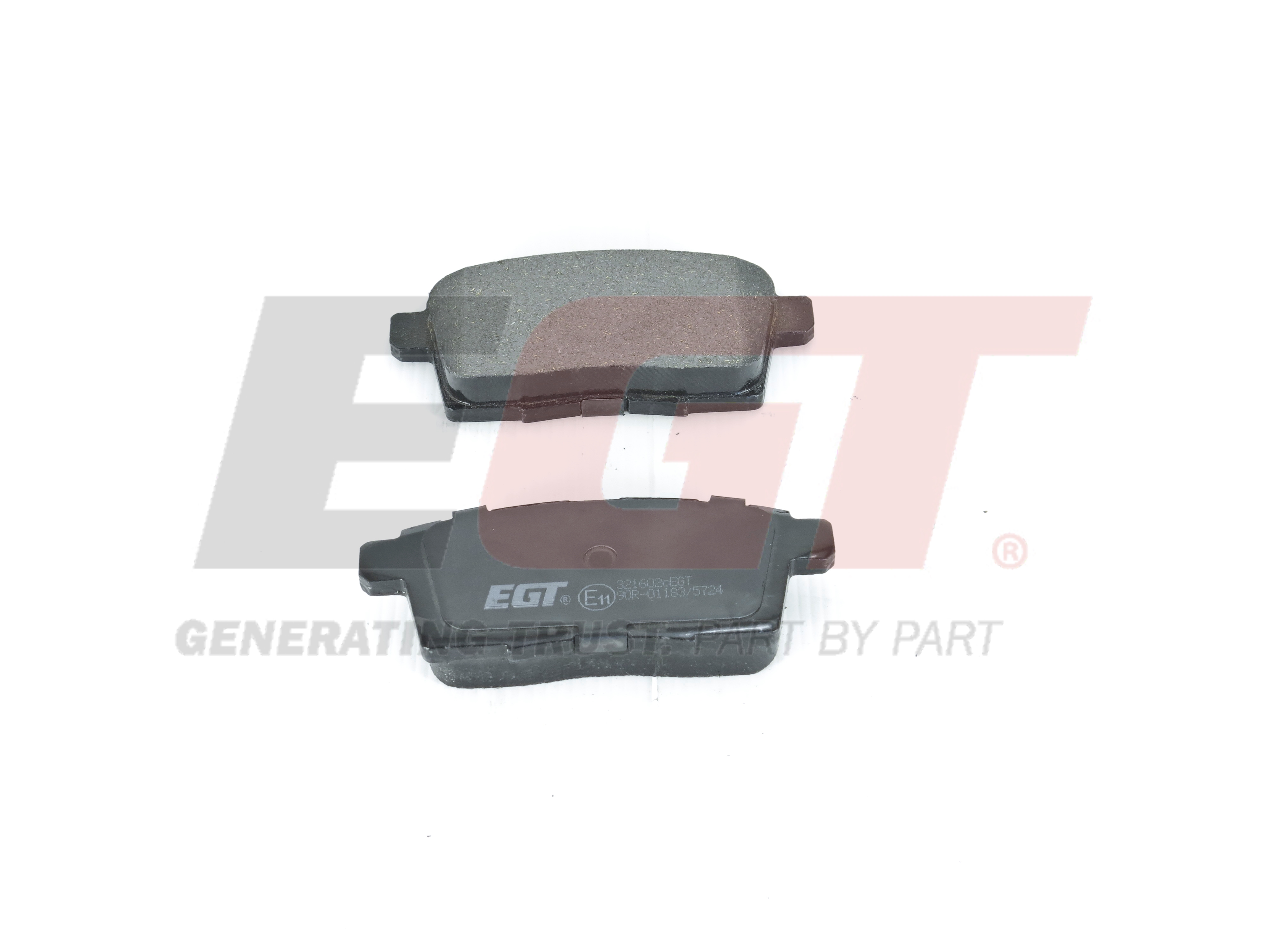 EGT Комплект тормозных колодок, дисковый тормоз 321602CEGT