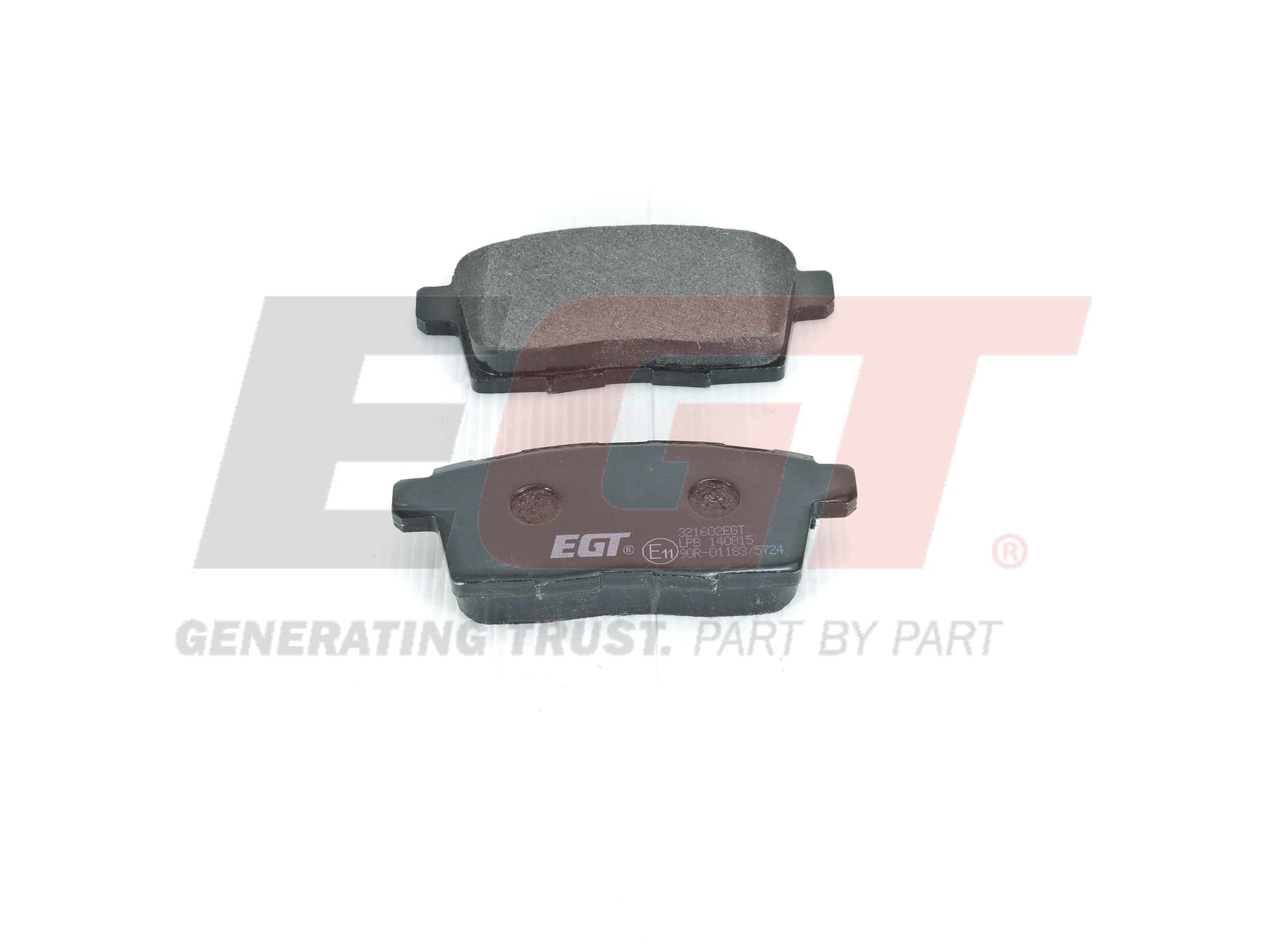 EGT Комплект тормозных колодок, дисковый тормоз 321602EGT