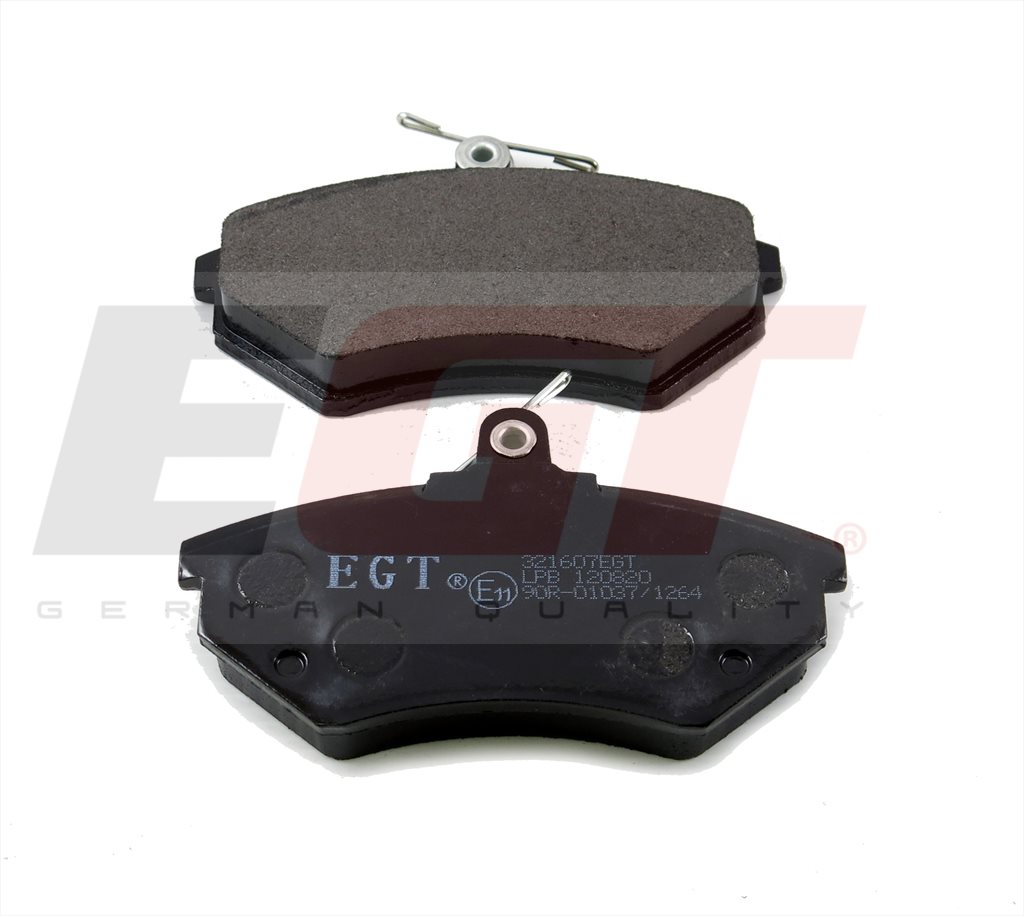 EGT Комплект тормозных колодок, дисковый тормоз 321607EGT