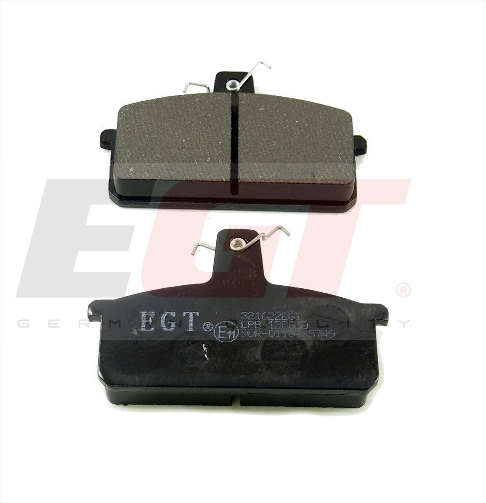 EGT Комплект тормозных колодок, дисковый тормоз 321622EGT