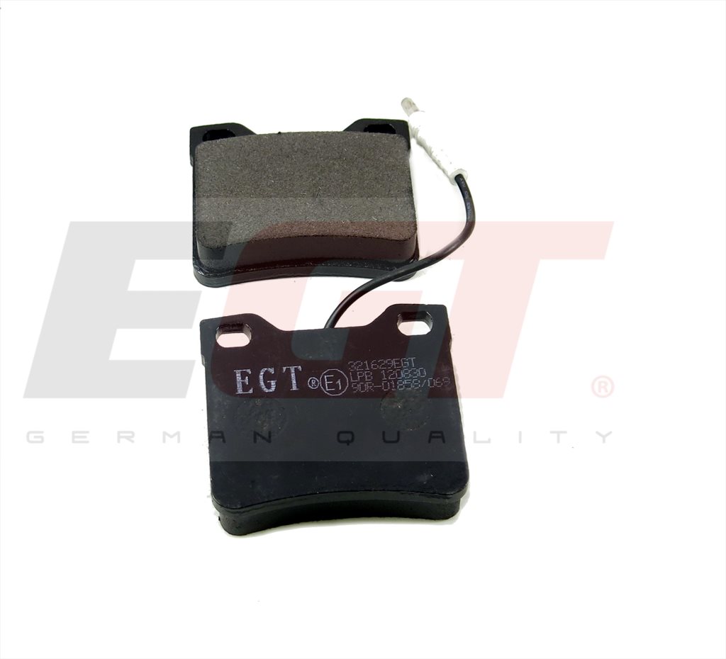 EGT Комплект тормозных колодок, дисковый тормоз 321629EGT