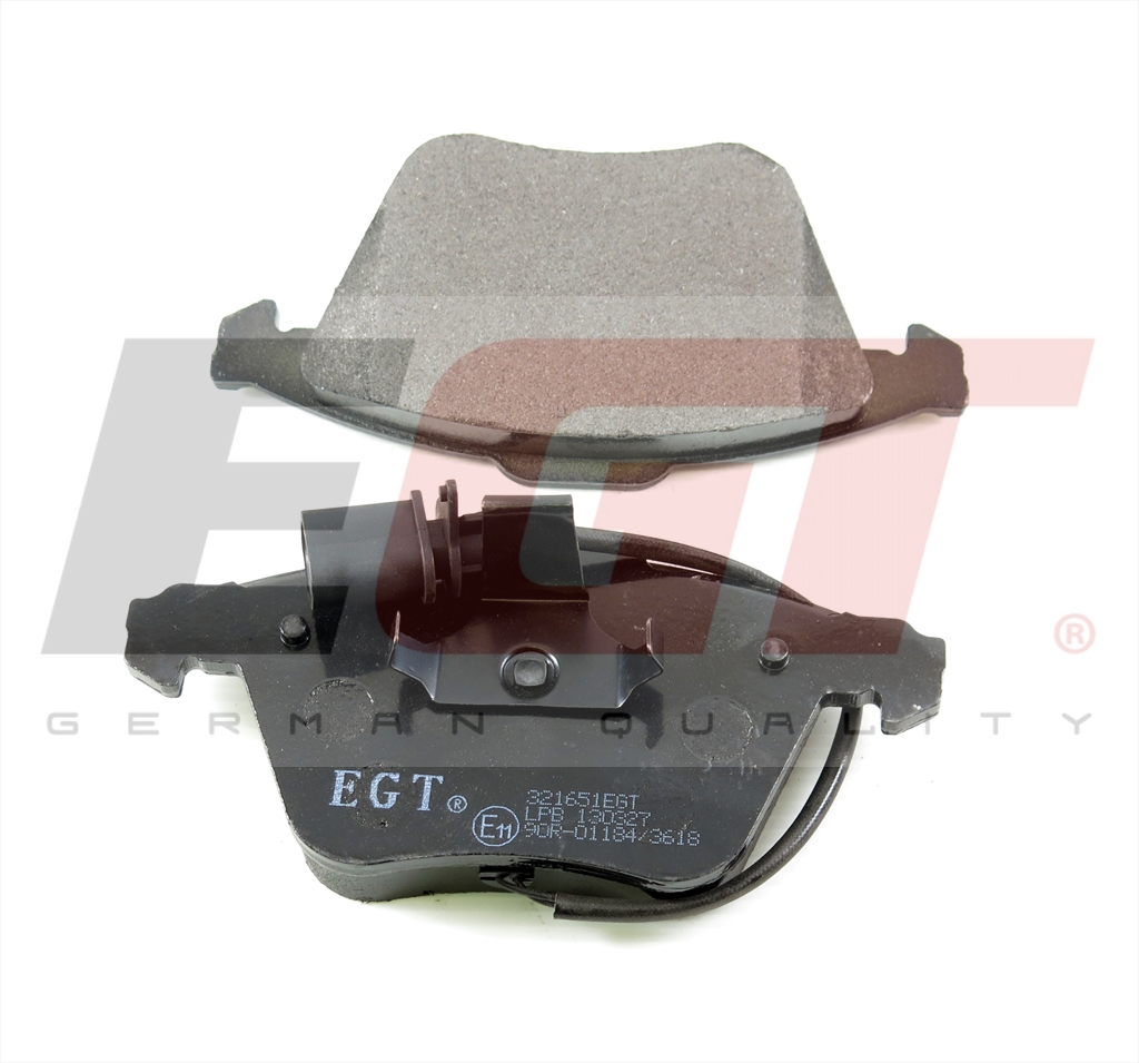 EGT Комплект тормозных колодок, дисковый тормоз 321651EGT