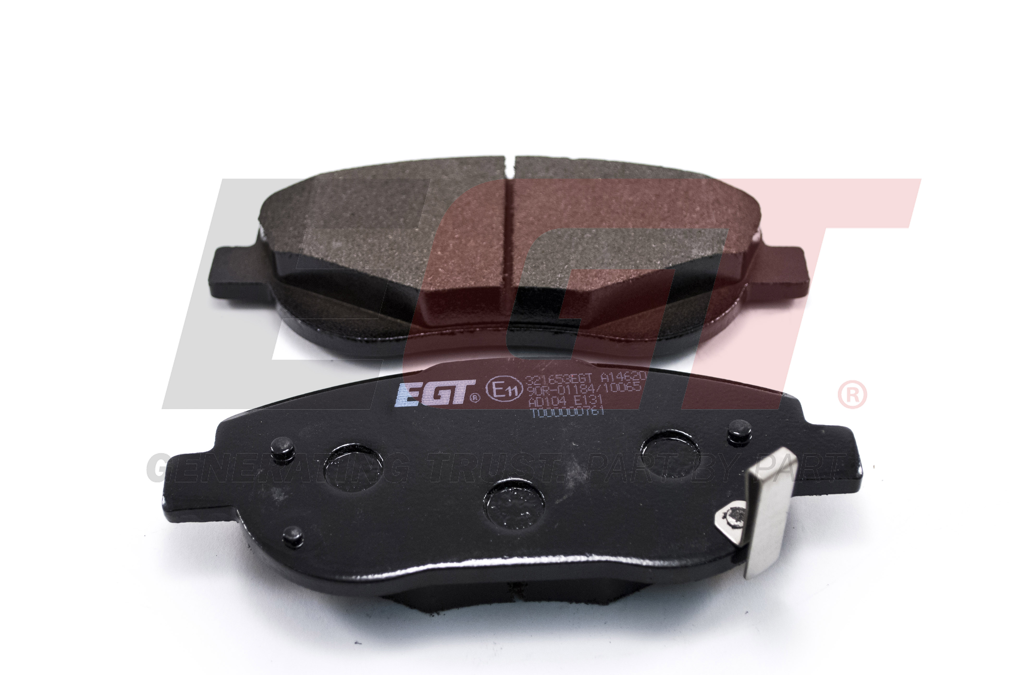 EGT Комплект тормозных колодок, дисковый тормоз 321653EGT