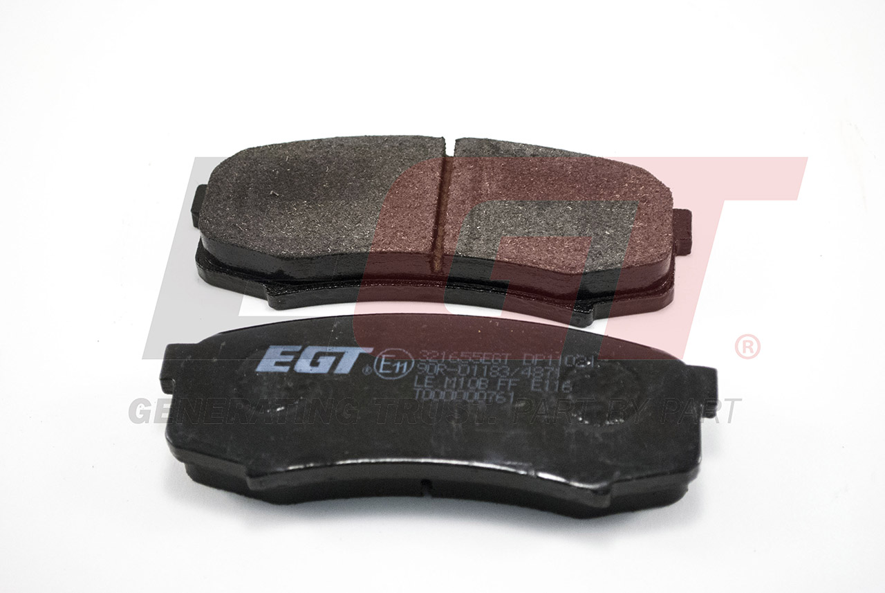 EGT Комплект тормозных колодок, дисковый тормоз 321655EGT