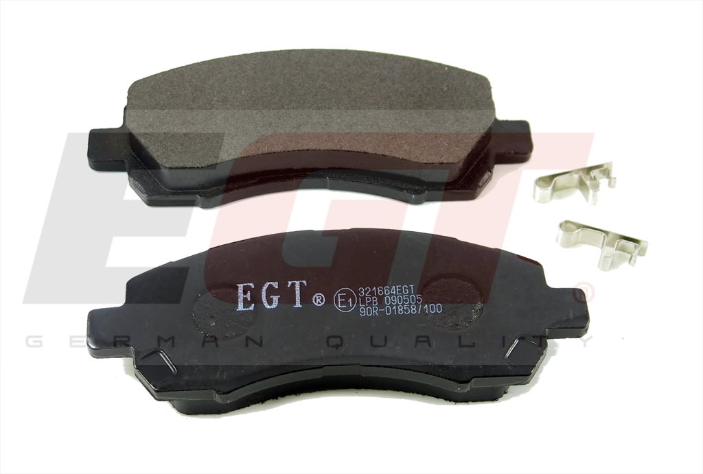 EGT Комплект тормозных колодок, дисковый тормоз 321664EGT