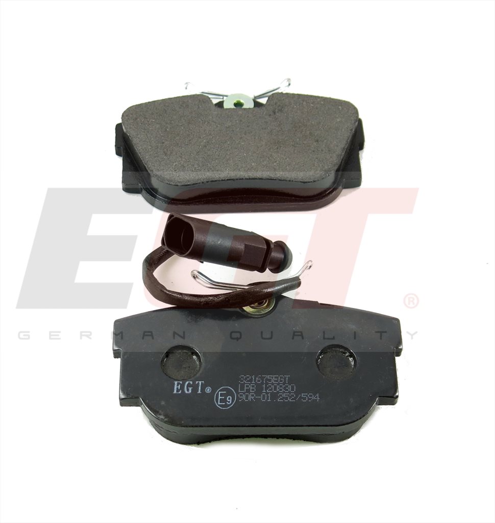 EGT Комплект тормозных колодок, дисковый тормоз 321675EGT