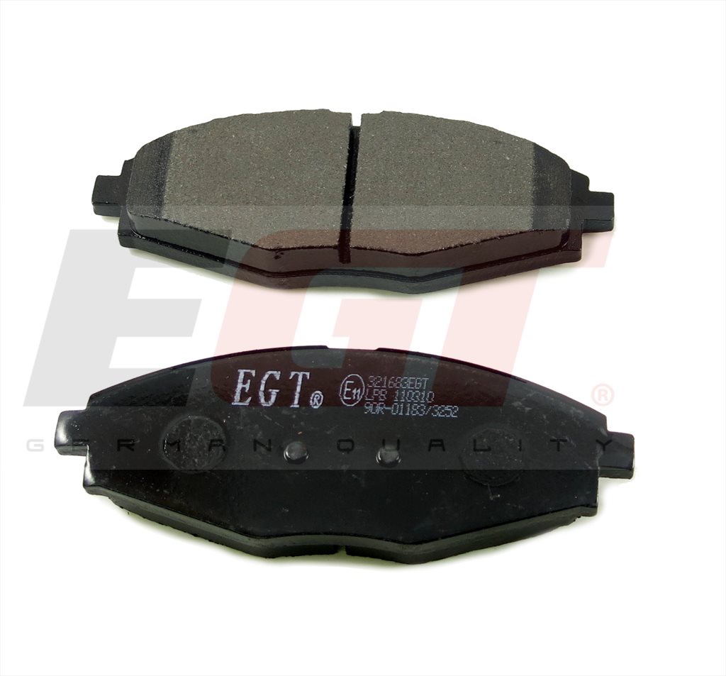 EGT Комплект тормозных колодок, дисковый тормоз 321683EGT