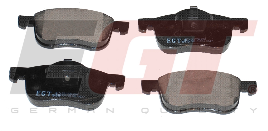 EGT Комплект тормозных колодок, дисковый тормоз 321700CEGT