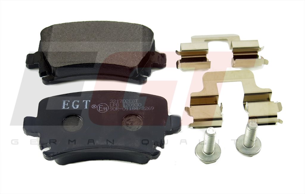 EGT Комплект тормозных колодок, дисковый тормоз 321702EGT