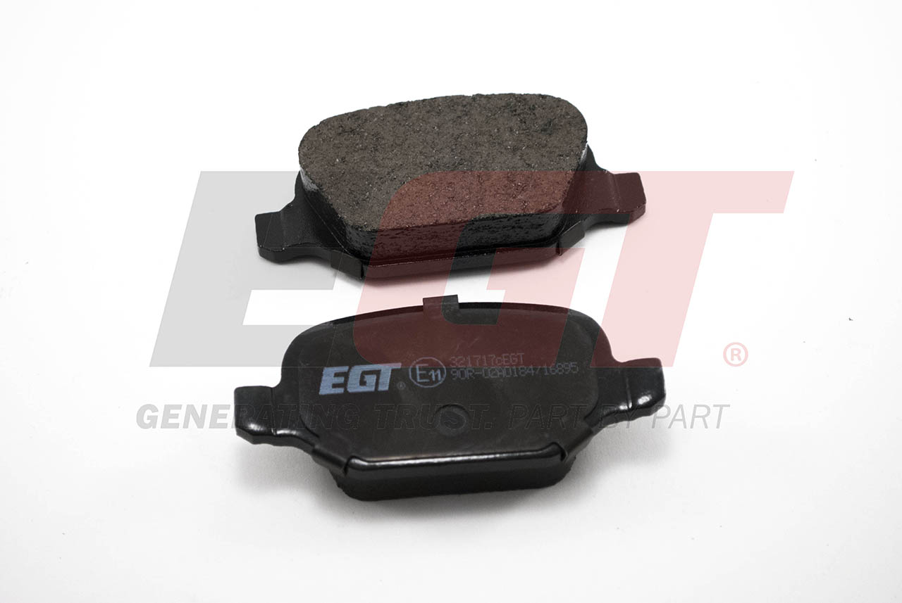 EGT Комплект тормозных колодок, дисковый тормоз 321717CEGT