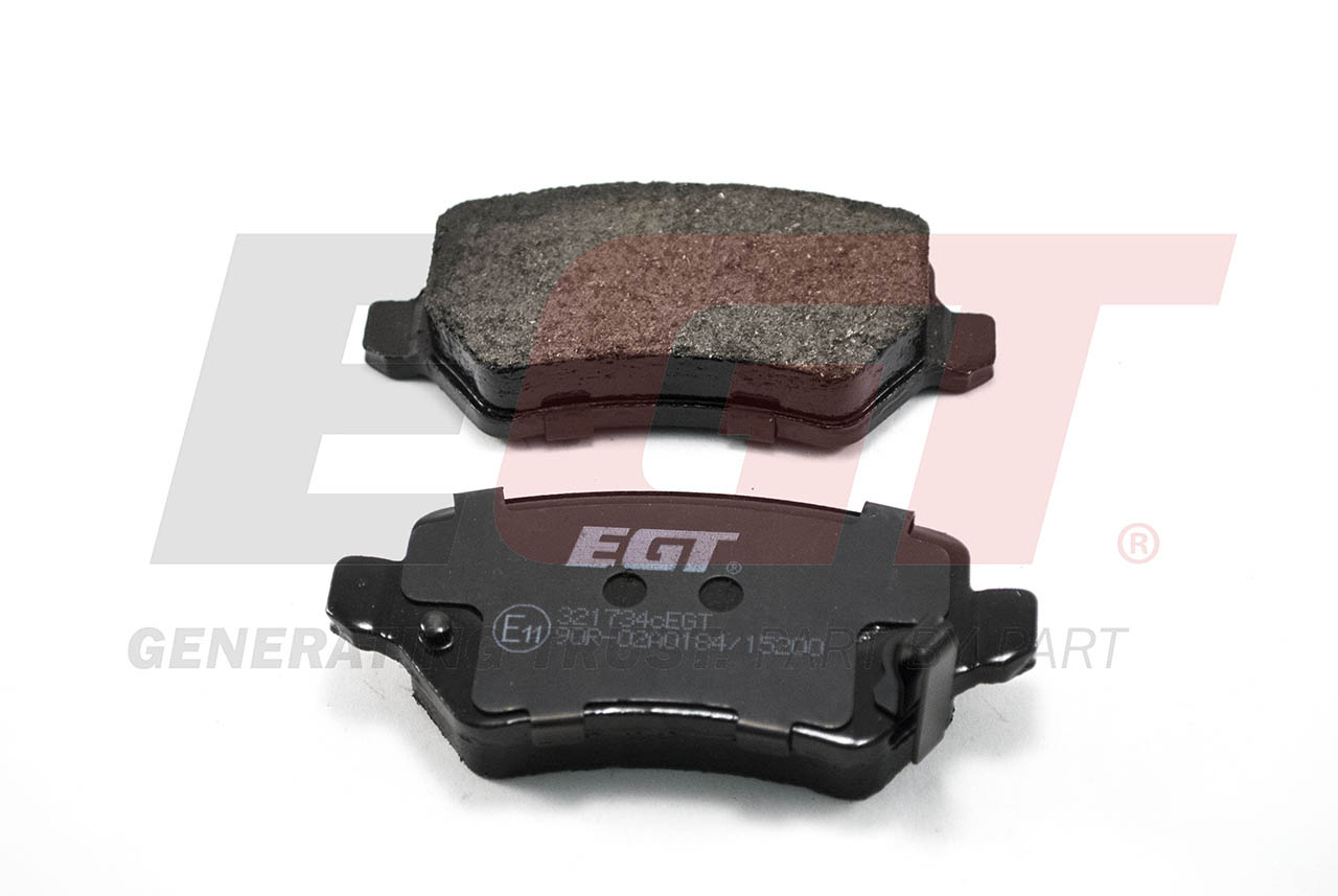EGT Комплект тормозных колодок, дисковый тормоз 321734CEGT