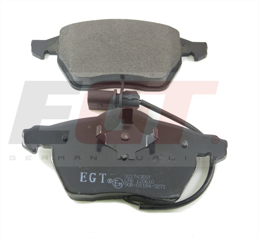 EGT Комплект тормозных колодок, дисковый тормоз 321743EGT