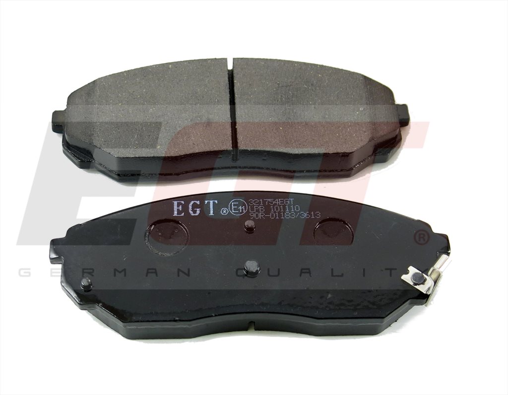 EGT Комплект тормозных колодок, дисковый тормоз 321754EGT