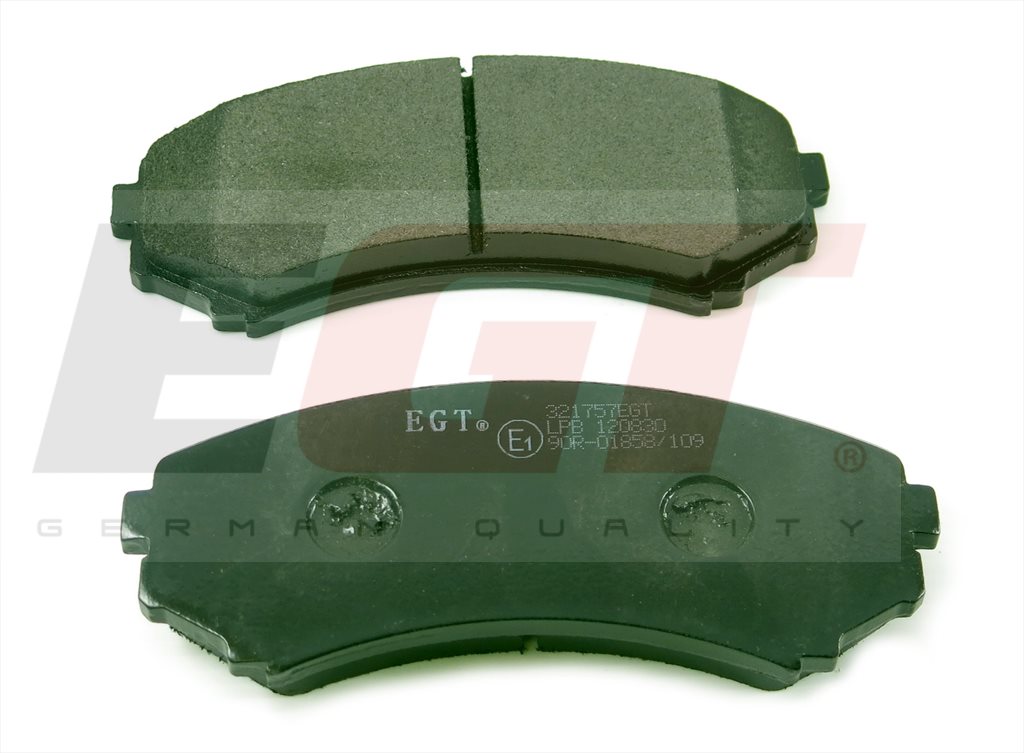 EGT Комплект тормозных колодок, дисковый тормоз 321757EGT
