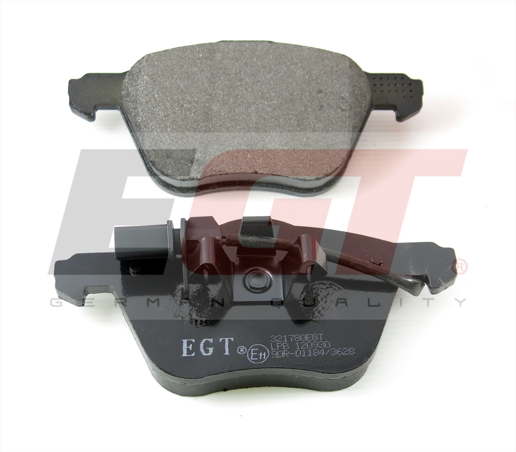 EGT Комплект тормозных колодок, дисковый тормоз 321780EGT