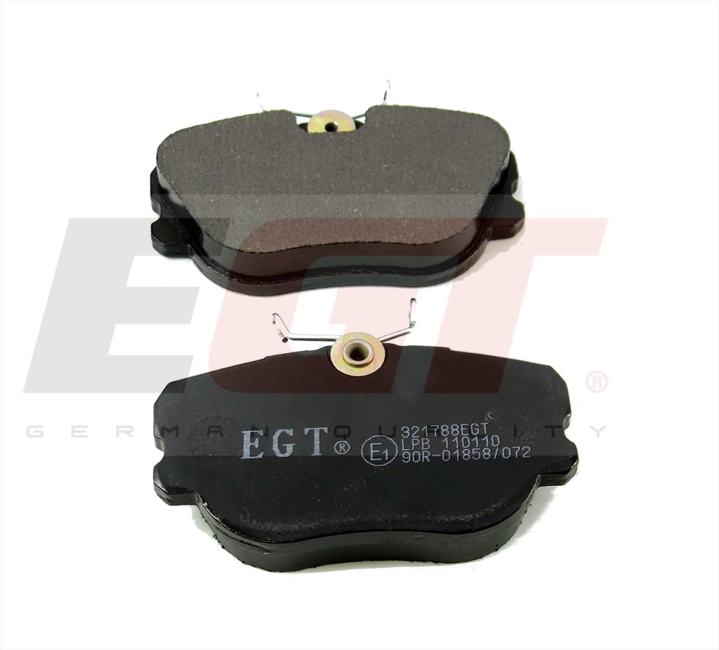 EGT Комплект тормозных колодок, дисковый тормоз 321788EGT