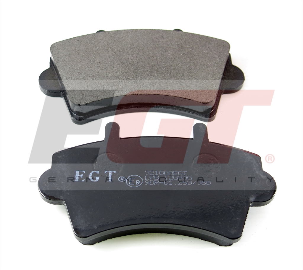 EGT Комплект тормозных колодок, дисковый тормоз 321808EGT